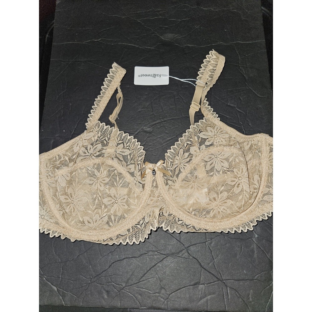 40DD Fallsweet Lace Sexy‎ Bra  NWT